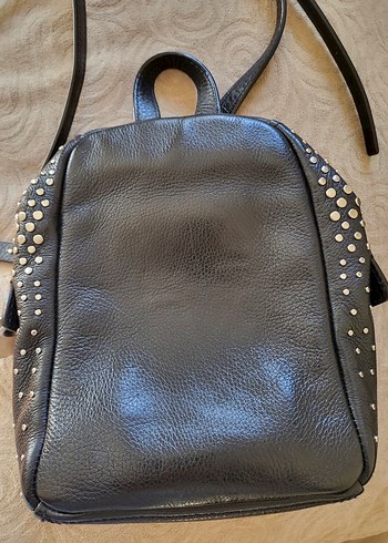 Marc Jacobs Deri Biker Çanta - Görsel 3