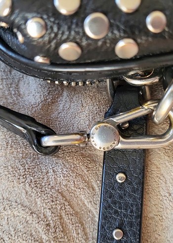 Marc Jacobs Deri Biker Çanta - Görsel 4