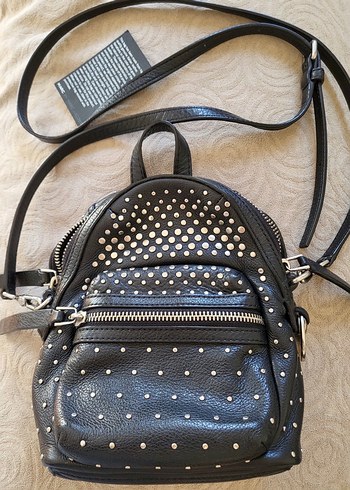 Marc Jacobs Deri Biker Çanta - Görsel 2