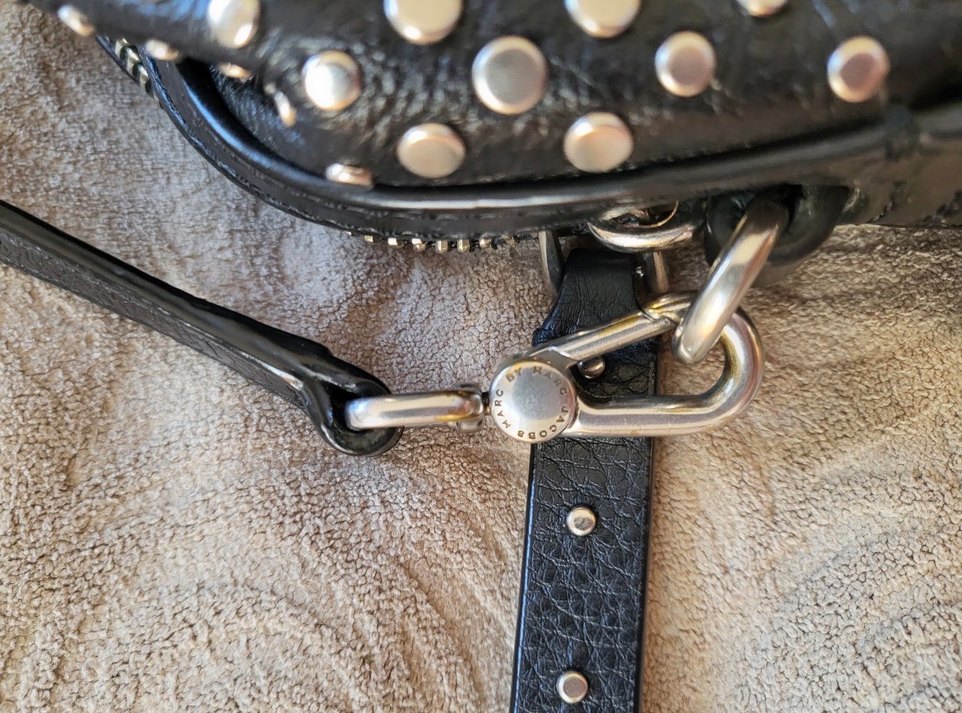 Marc Jacobs Deri Biker Çanta - Görsel 4