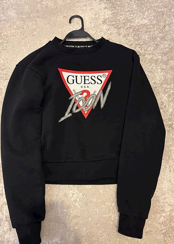 Guess Siyah Kadın Sweatshirt - Görsel 3