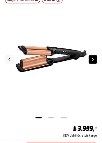 Babyliss Babyliss Seramik Titanyum Wag