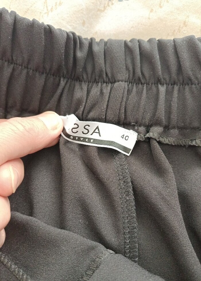 Bayan kumas pantolon - Görsel 4