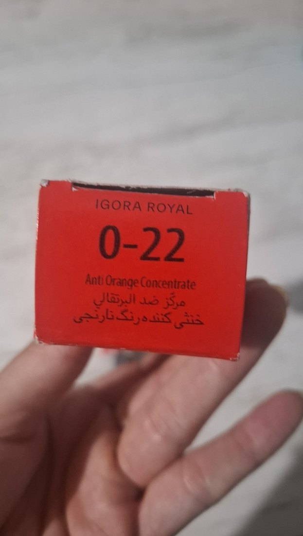 Igora Royal Saç Boyası 0-22 turuncu azaltıcı - Görsel 2