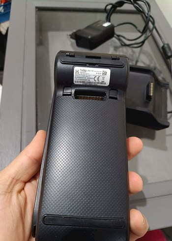 Siyah Taşınabilir Yazar Kasa ve Yazıcı POS CİHAZI - Görsel 4