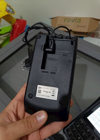 Siyah Taşınabilir Yazar Kasa ve Yazıcı POS CİHAZI - Görsel 7