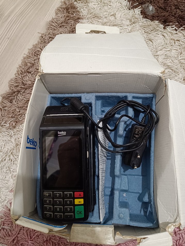 Siyah Taşınabilir Yazar Kasa ve Yazıcı POS CİHAZI - Görsel 5