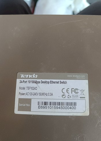 Tenda 24 Portlu Ağ anahtarı switch - Görsel 5