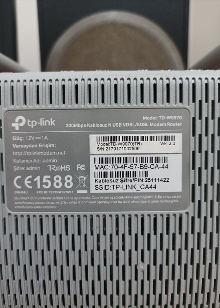 Tp-link VDSL MODEM ROUTER - Görsel 4