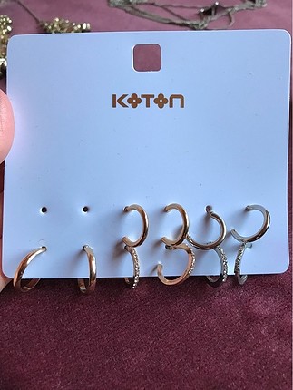 Koton küpe