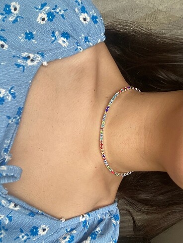 Taşlı choker