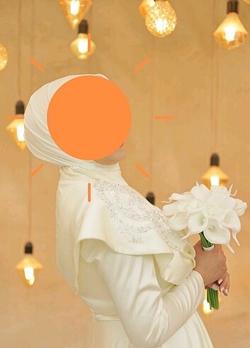 Kirik beyaz elbise - Görsel 2