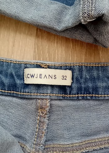 LC Waikiki Kadın Mavi Denim Mini Şort
