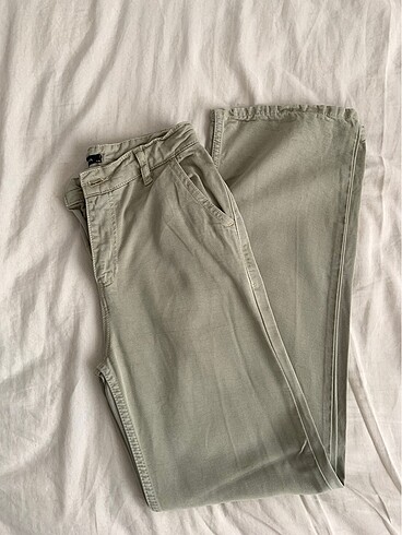 Trendyolmilla 0 Tencel Mint Wide Leg Pantolon
