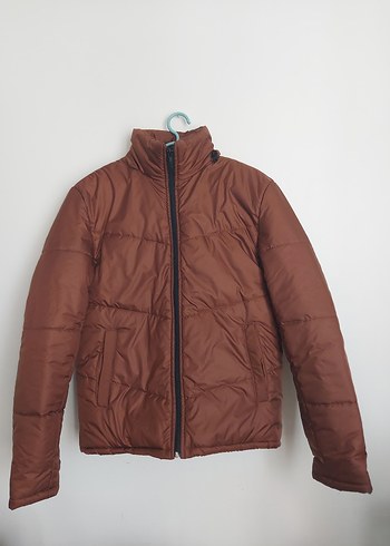 Kahverengi erkek Kışlık Mont - Görsel 6