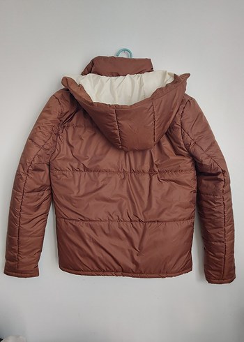 Kahverengi erkek Kışlık Mont - Görsel 4