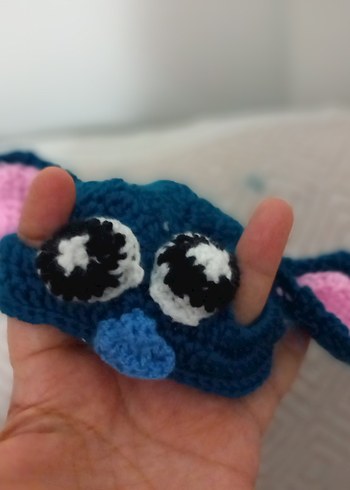 Renkli Örgü Kedi Şapkası - Görsel 5