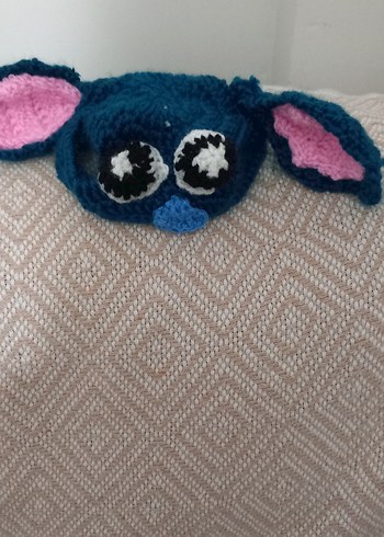 Renkli Örgü Kedi Şapkası - Görsel 4