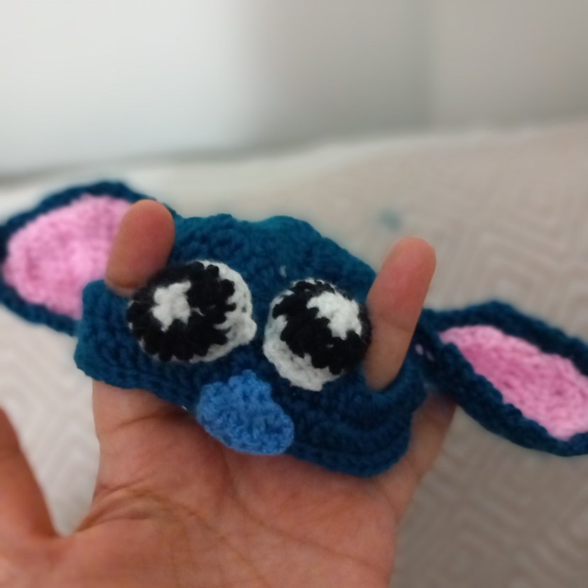 Renkli Örgü Kedi Şapkası - Görsel 5