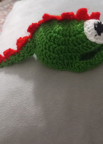 Renkli Dinozor Desenli Kedi Şapkası - Görsel 3