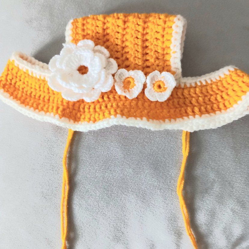 Sarı Dantel Bohem Nakışlı Köpek Kıyafeti - Görsel 5