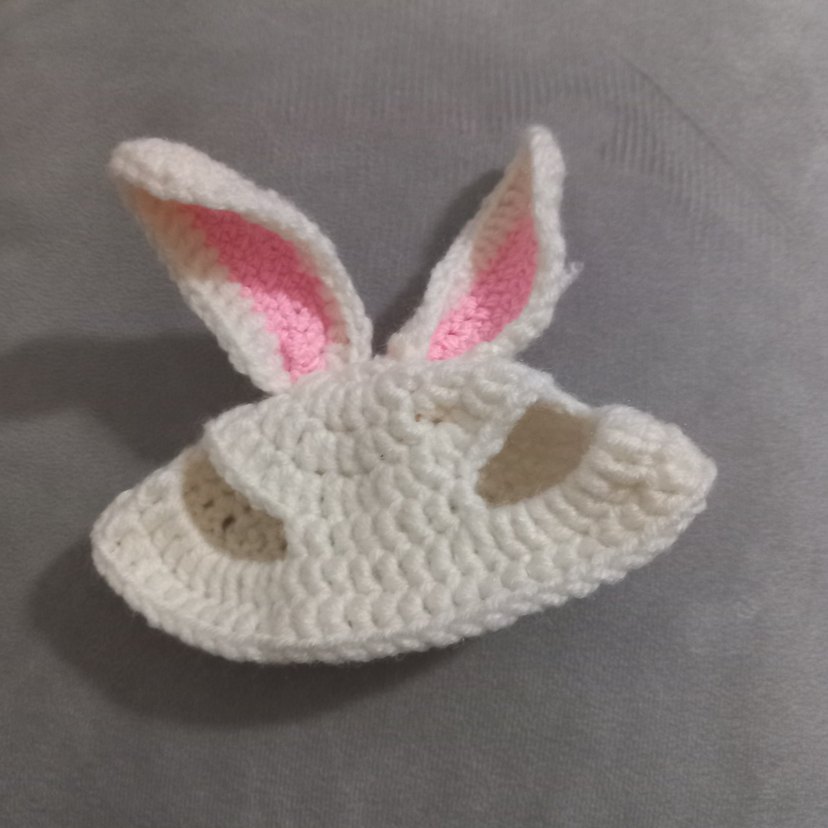 Kedi Örgü Tavşan Kulaklı şspka - Görsel 2