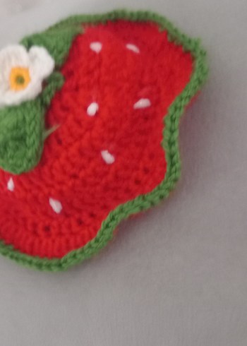 Çilekli Kedi Şapkası - Görsel 4