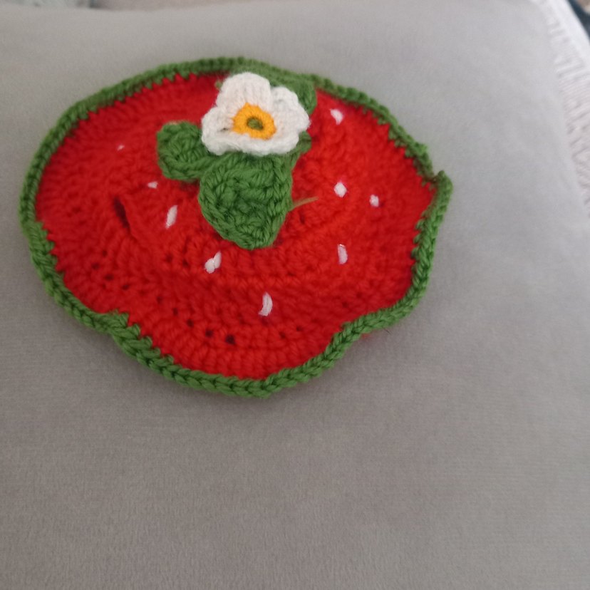 Çilekli Kedi Şapkası - Görsel 5