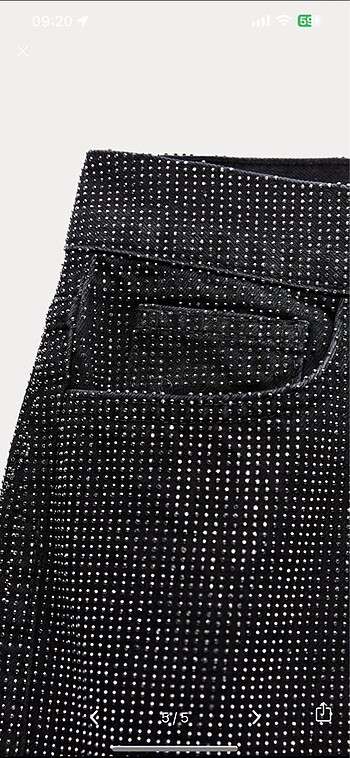 Zara Zara taşlı jean