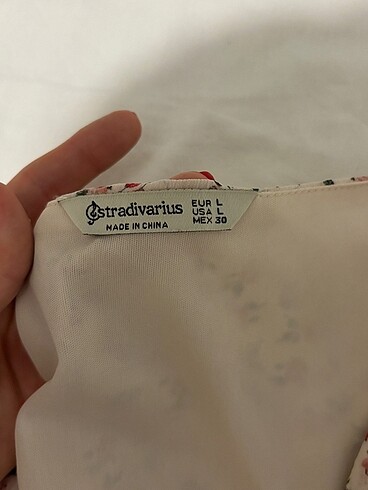 Stradivarius Stradivarius çiçekli elbise