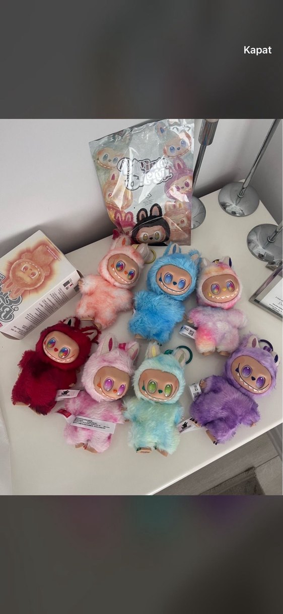 LABUBU POP MART ÇEŞİTLİ RENKLER - Görsel 3