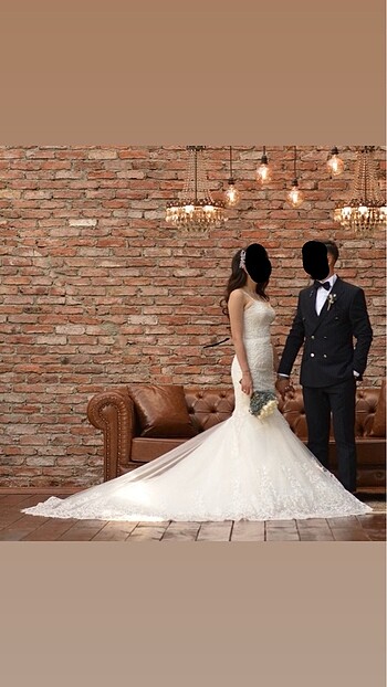 Balık model gelinlik