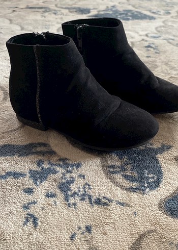 Zara Siyah Süet Çocuk Bot