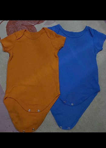 Renkli Pamuklu Bebek Erkek Body Seti - Görsel 4