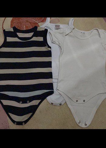 Renkli Pamuklu Bebek Erkek Body Seti - Görsel 6