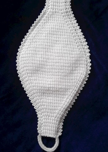 Beyaz Banyo Kese lifi - Görsel 3