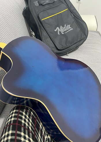 Mavi Klasik Gitar - Görsel 4