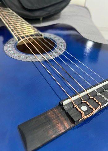 Mavi Klasik Gitar - Görsel 7