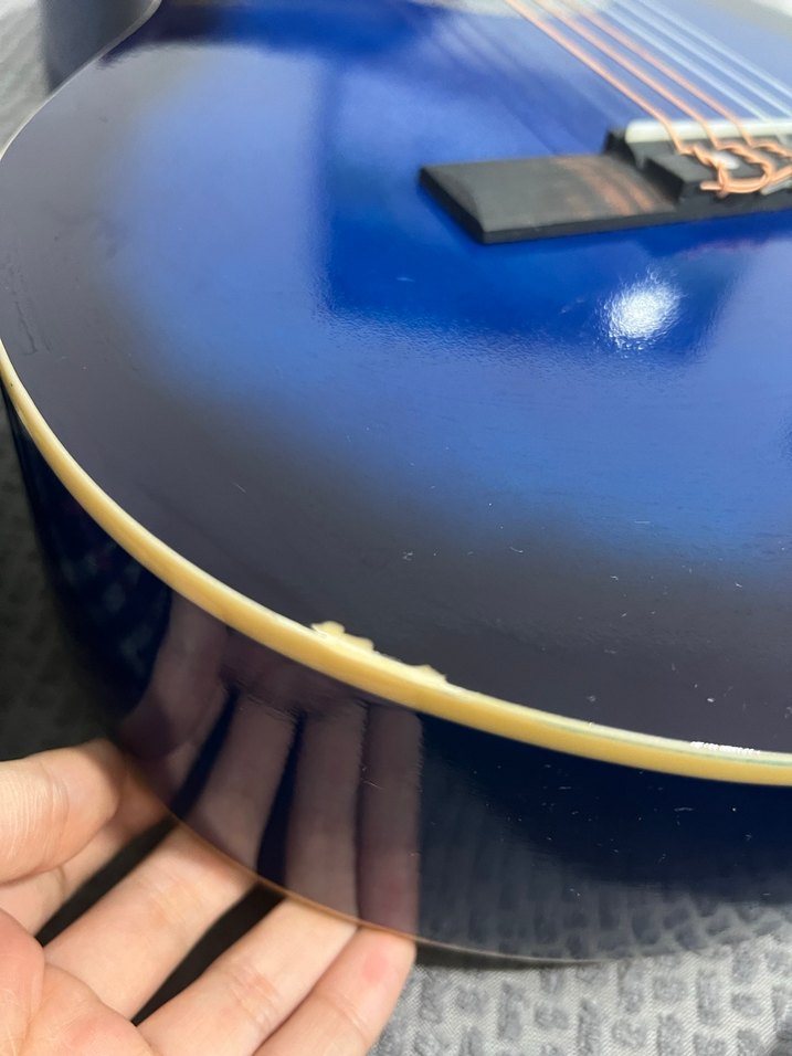 Mavi Klasik Gitar - Görsel 2