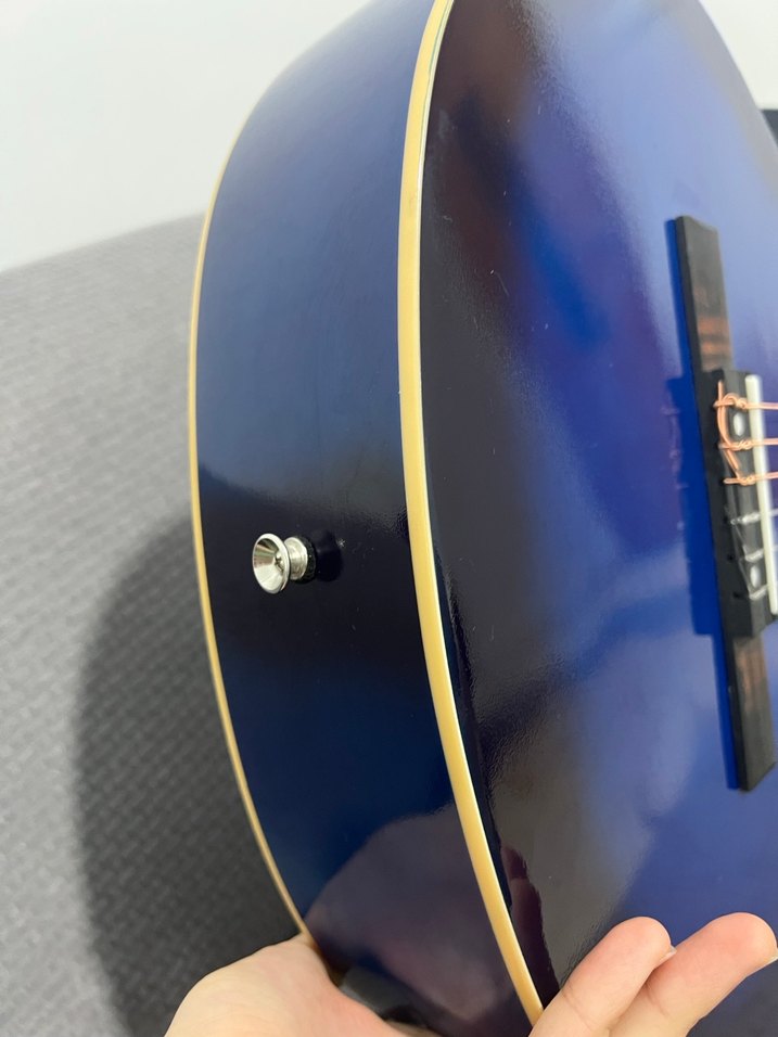 Mavi Klasik Gitar - Görsel 5