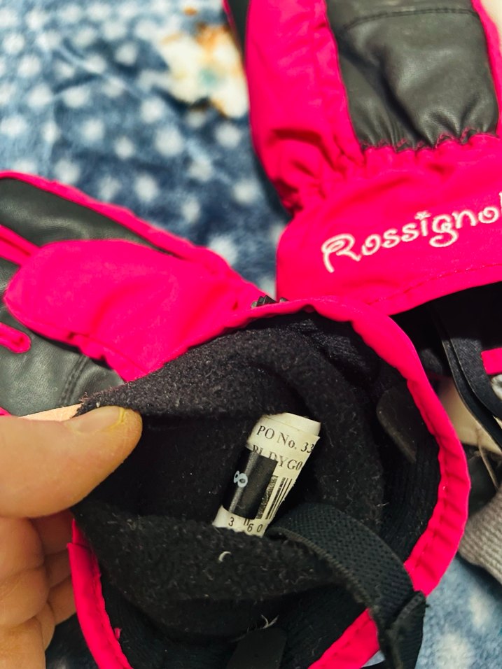 Kızlar için Rock Punk Tarzı Pembe Eldiven - Görsel 2