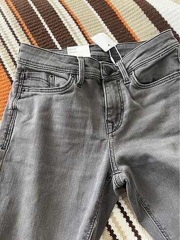 32 Beden gri Renk Kot pantolon