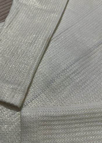 Bej Örgü Kadın Kazak, Uzun Kollu, Basic - Görsel 4