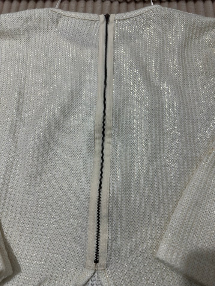 Bej Örgü Kadın Kazak, Uzun Kollu, Basic - Görsel 5