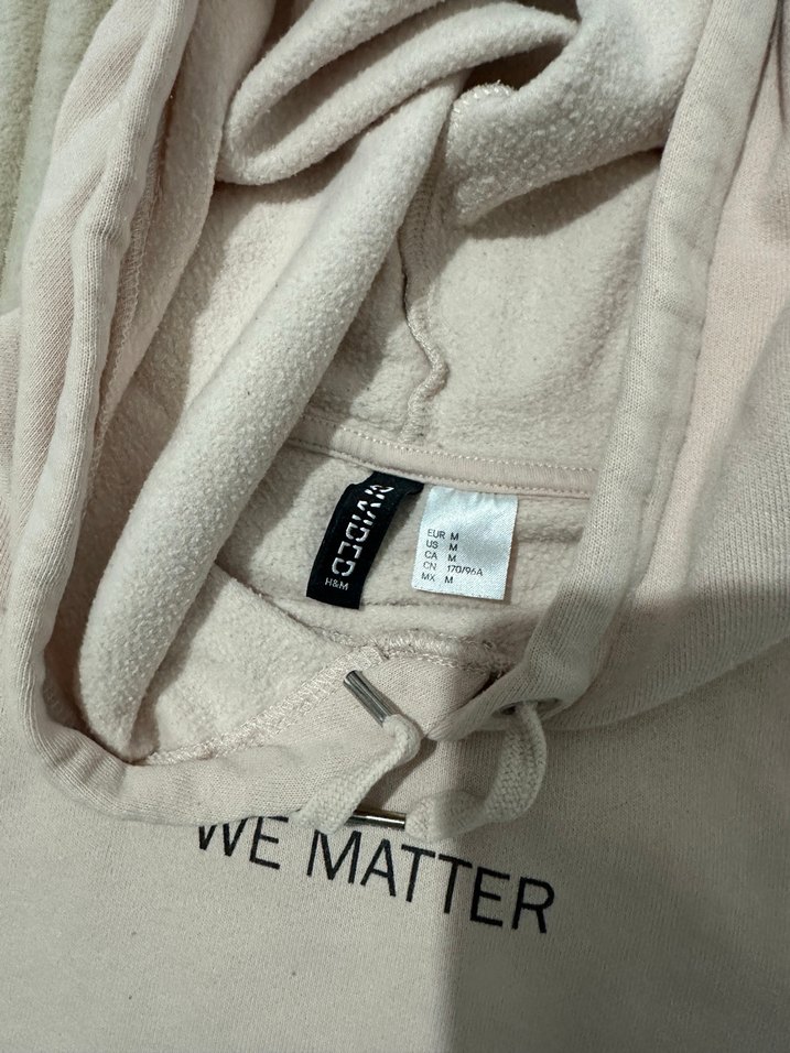 Bej Kapüşonlu Uzun Kollu Kadın Sweatshirt - Görsel 2