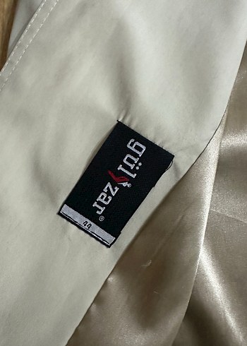 Bej Midi Düğmeli Kadın Trençkot - Görsel 2