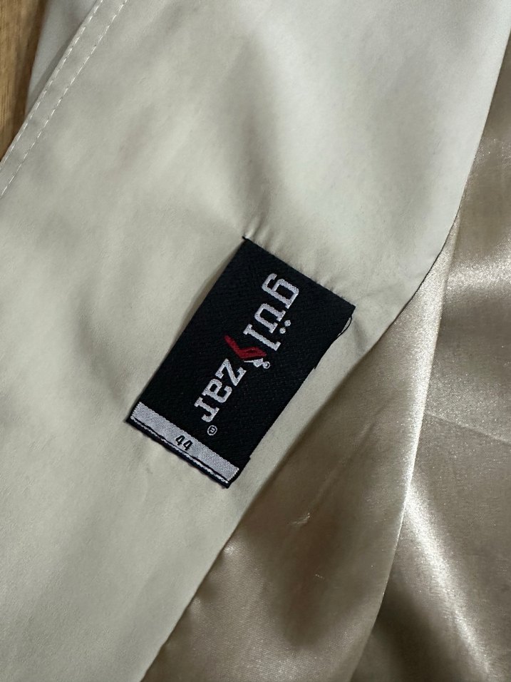 Bej Midi Düğmeli Kadın Trençkot - Görsel 2