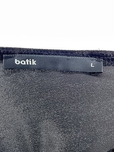 l Beden siyah Renk Batik Kısa Elbise %70 İndirimli.