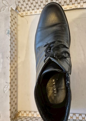 Deri Fermuarlı Erkek Biker Bot - Görsel 6