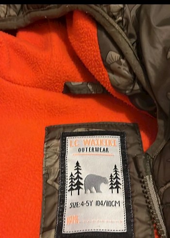 Erkek Çocuk Kamuflaj Kapüşonlu Mont - Görsel 2